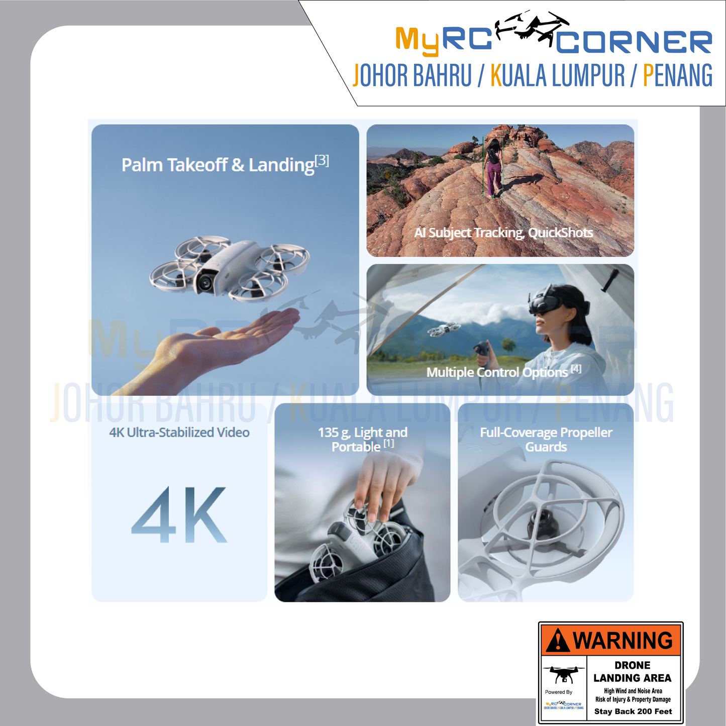 【READY STOCK】DJI Neo | Mini Drone with 4K UHD Camera(Official Product & Warranty)
