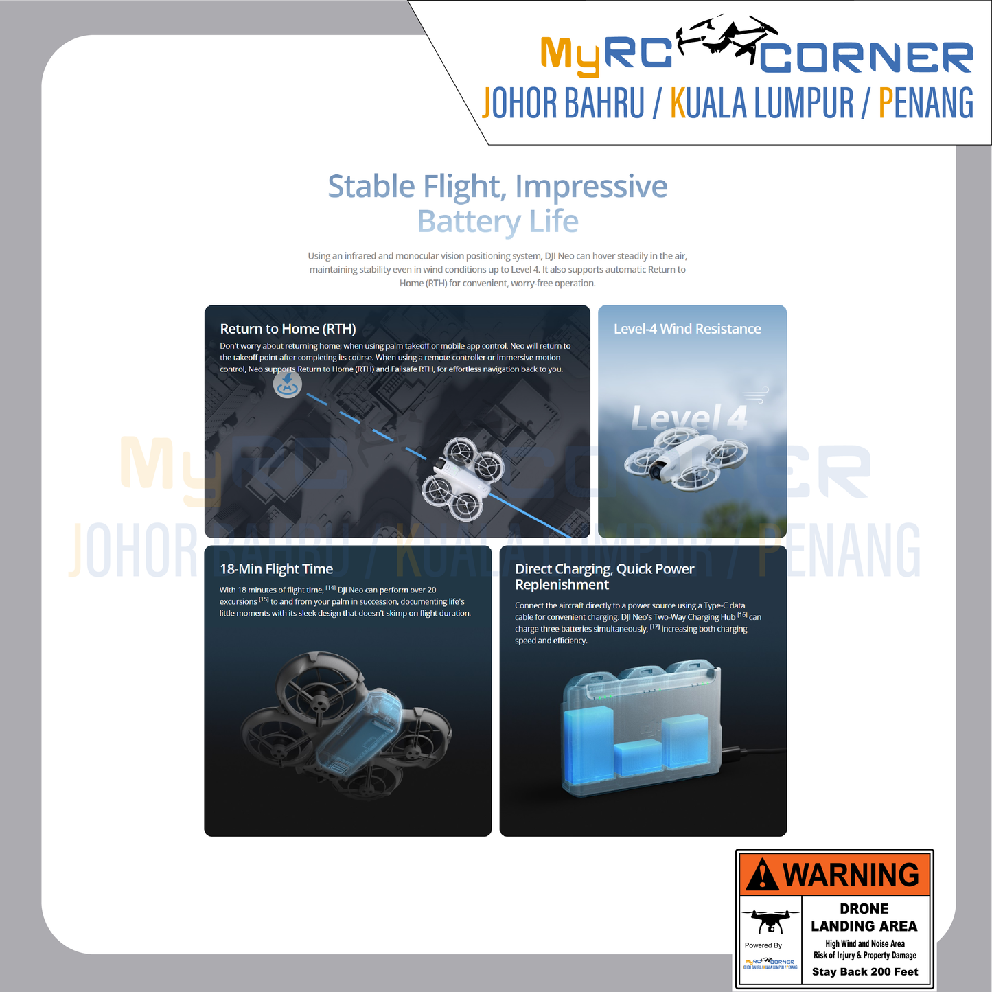 【READY STOCK】DJI Neo | Mini Drone with 4K UHD Camera(Official Product & Warranty)