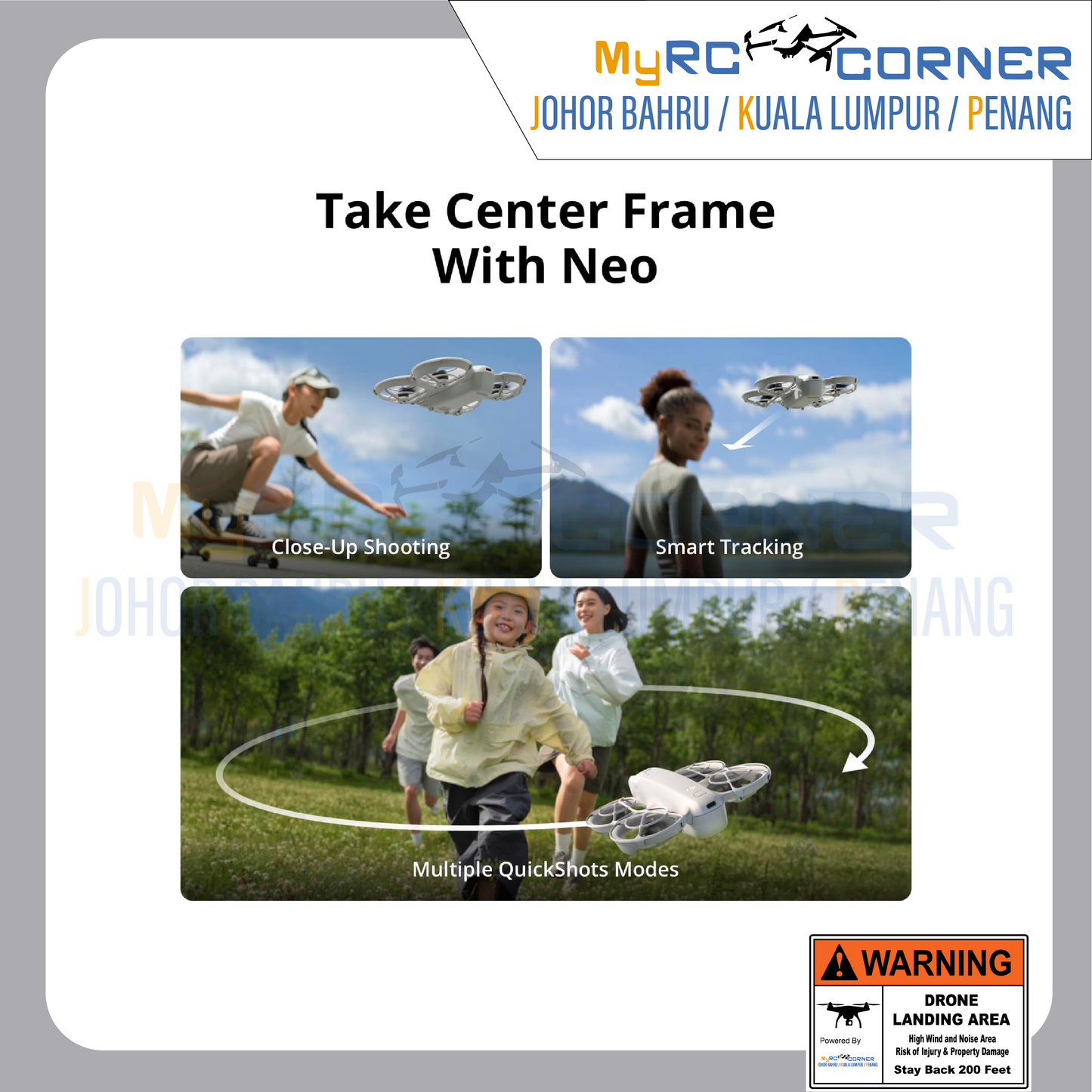 【READY STOCK】DJI Neo | Mini Drone with 4K UHD Camera(Official Product & Warranty)