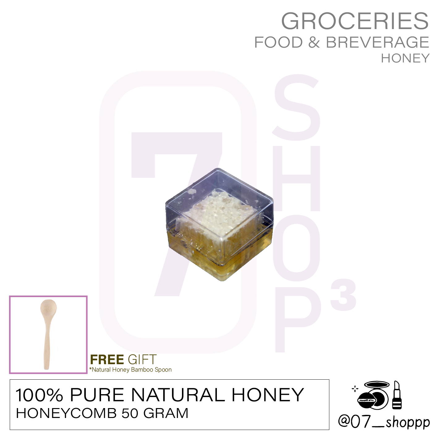 【READY STOCK🐝🍯】100% Pure Natural Honey Comb Honeycomb | 100% Asli Madu Sarang Lebah | 100% 纯天然蜂蜜蜂巢蜜