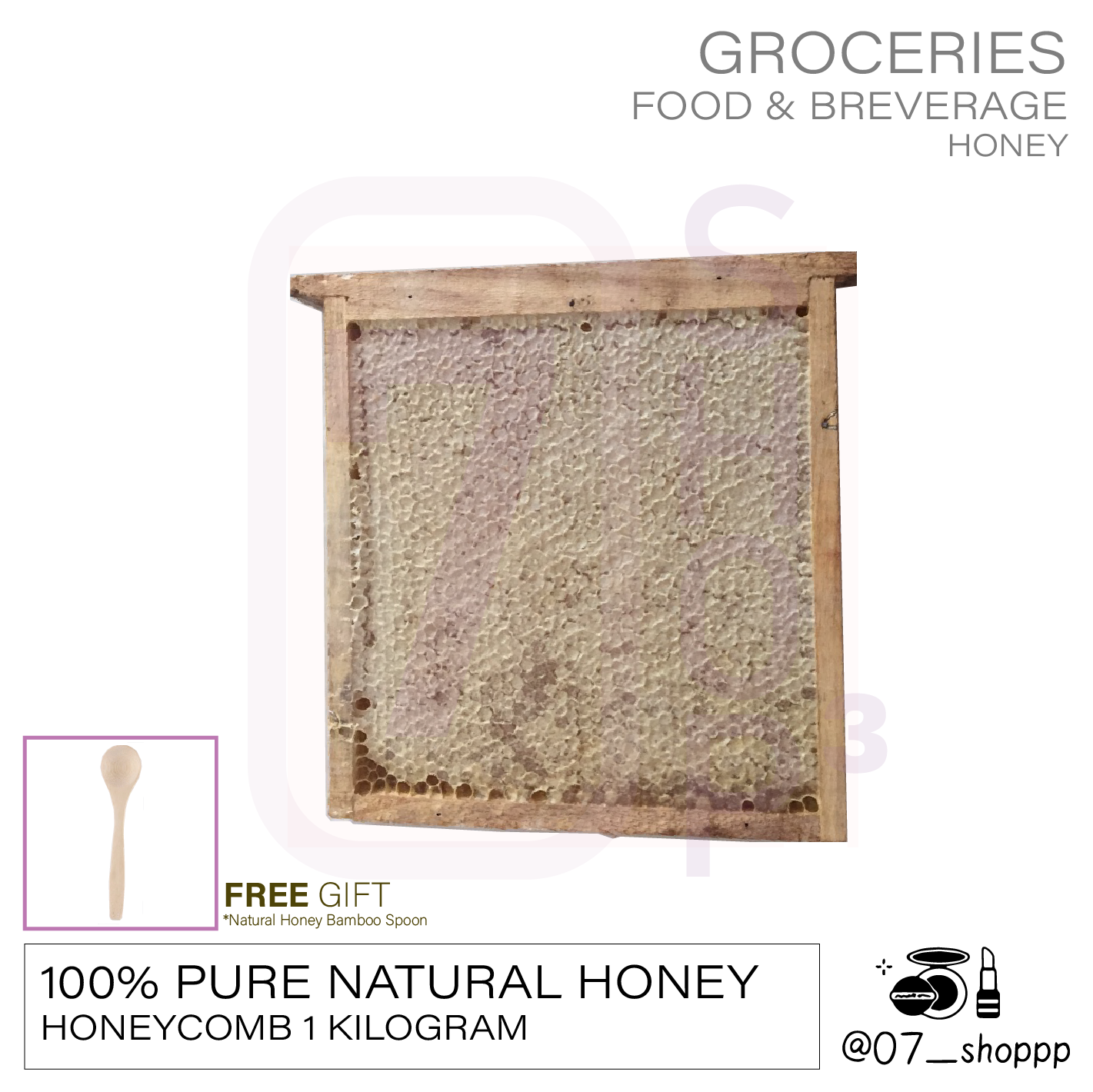 【READY STOCK🐝🍯】100% Pure Natural Honey Comb Honeycomb | 100% Asli Madu Sarang Lebah | 100% 纯天然蜂蜜蜂巢蜜
