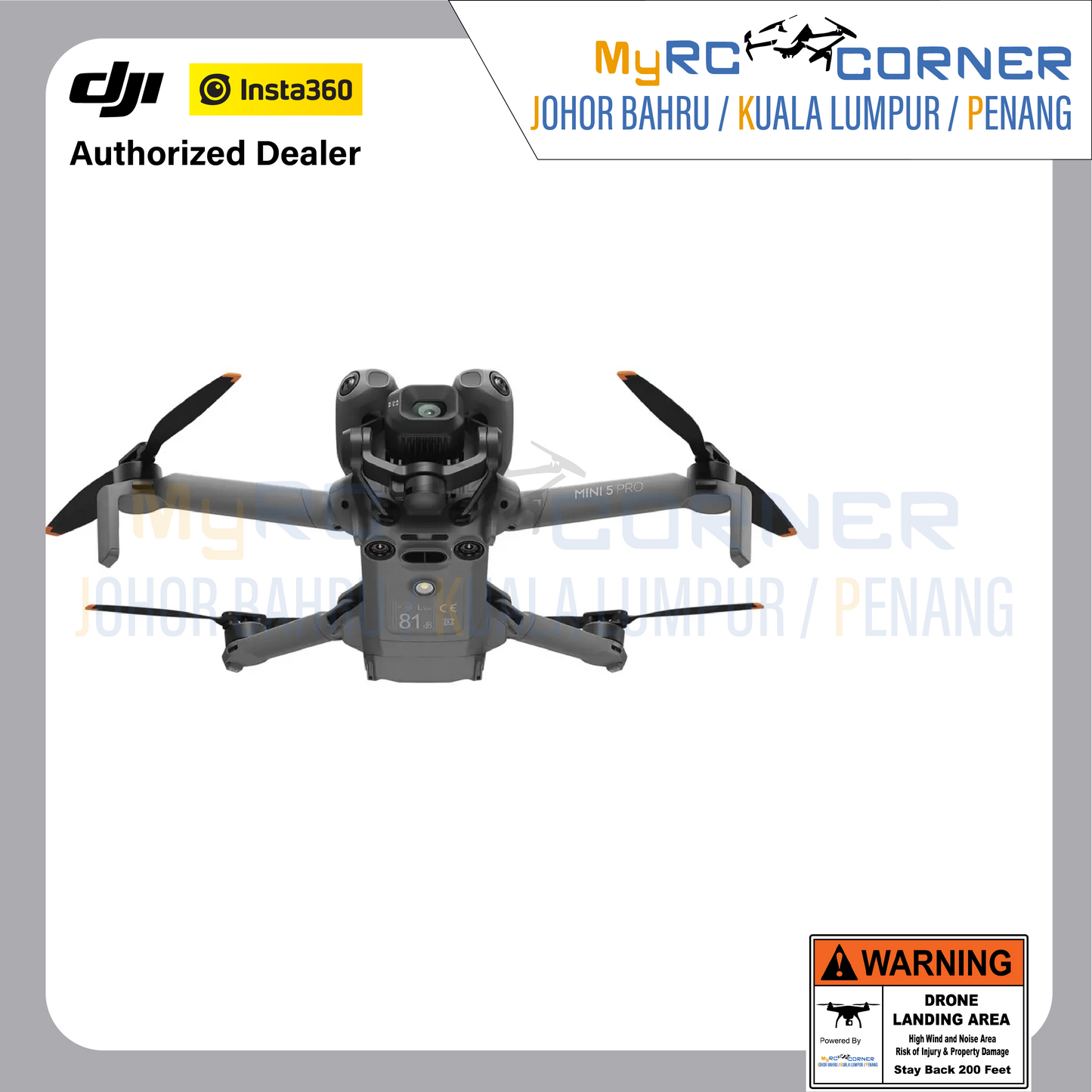 DJI MINI 5 PRO - ALL-IN-ONE 1-INCH LARGE CMOS MINI CAMERA DRONE
