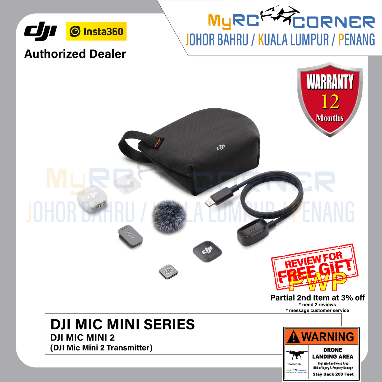 DJI Mic Mini 2 โ Mini Wireless Microphone