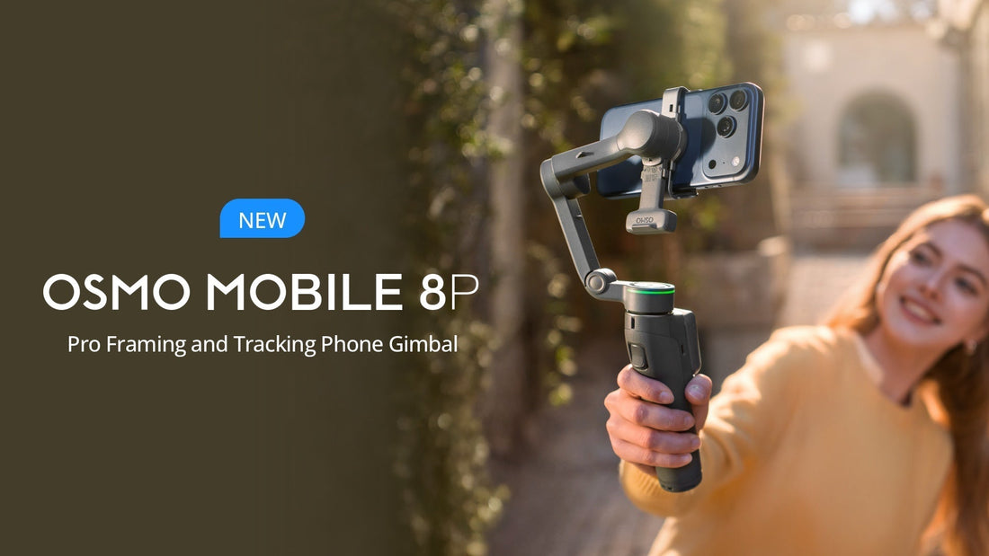 DJI Osmo Mobile 8P – Pro Framing and Tracking Phone Gimbal