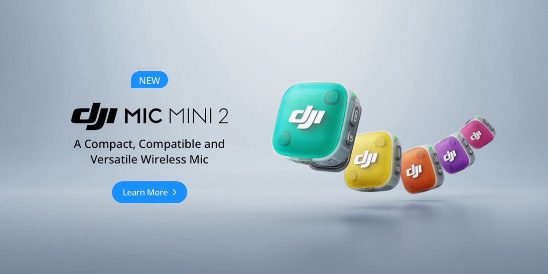 DJI Mic Mini 2 - Mini Wireless Microphone