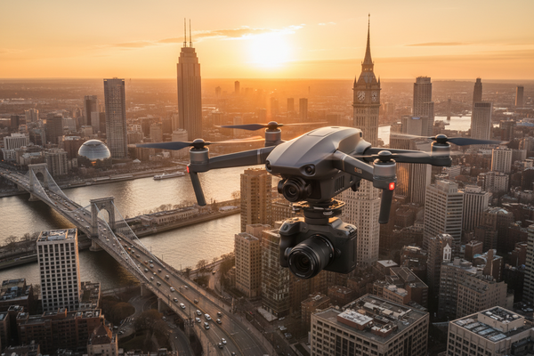 City & Travel - Aerial Camera Drone
