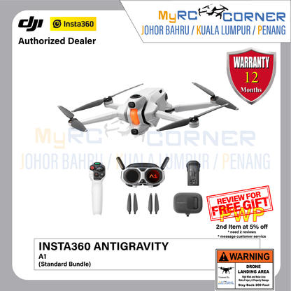 Insta360 Antigravity A1 - The World's First 8K 360° Drone