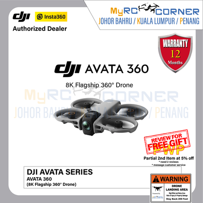 DJI AVATA 360 - 8K Flagship 360° Drone