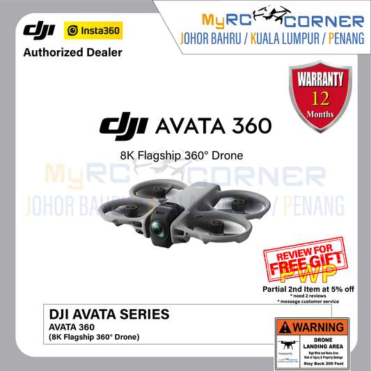DJI AVATA 360 - 8K Flagship 360° Drone