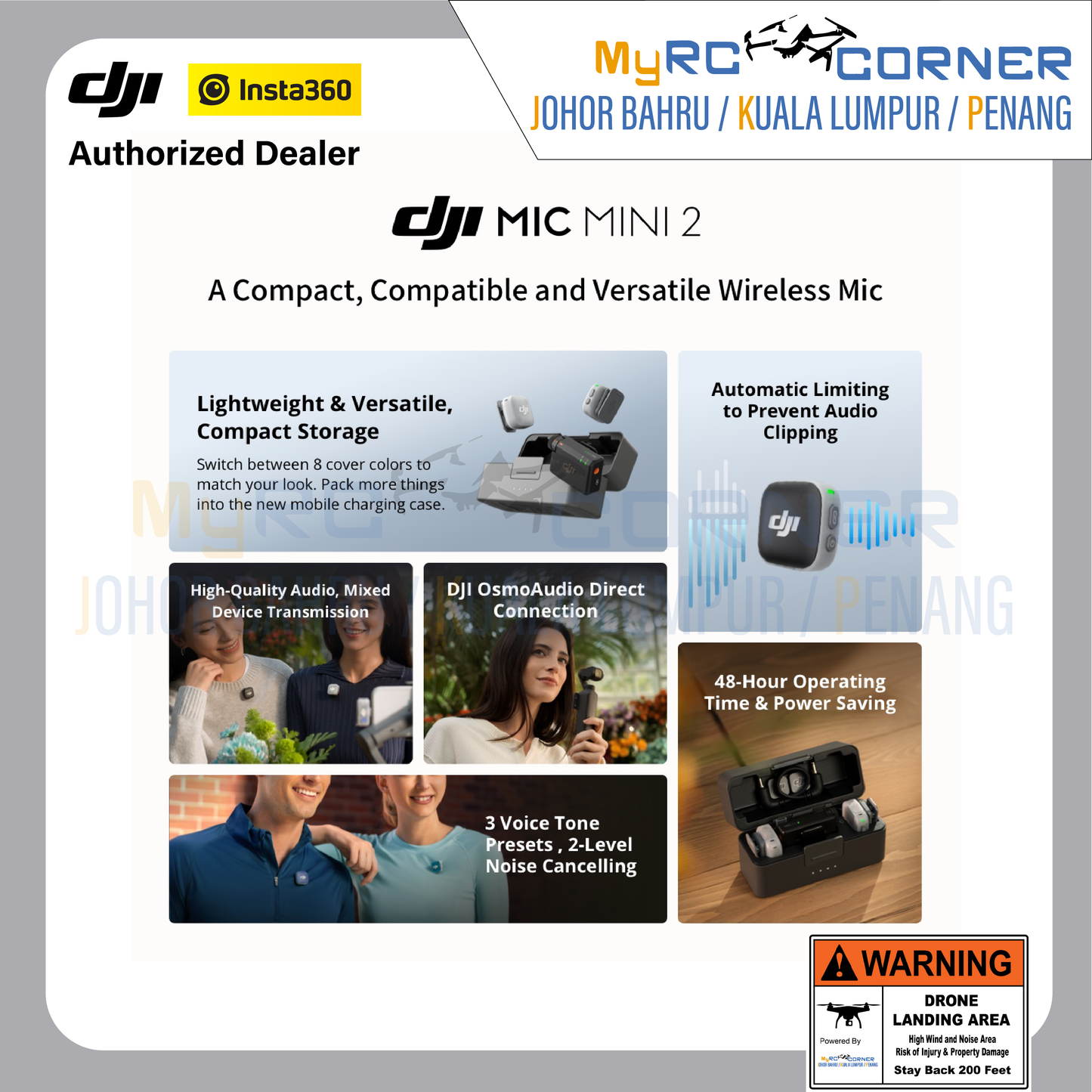 DJI Mic Mini 2 – Mini Wireless Microphone