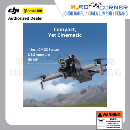DJI MINI 5 PRO - ALL-IN-ONE 1-INCH LARGE CMOS MINI CAMERA DRONE
