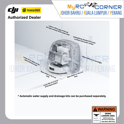 DJI ROMO P/A/S (Water Tank Version) - Flagship Robot Vacuum With Advanced Sensing