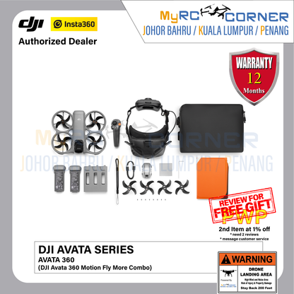 DJI AVATA 360 - 8K Flagship 360° Drone