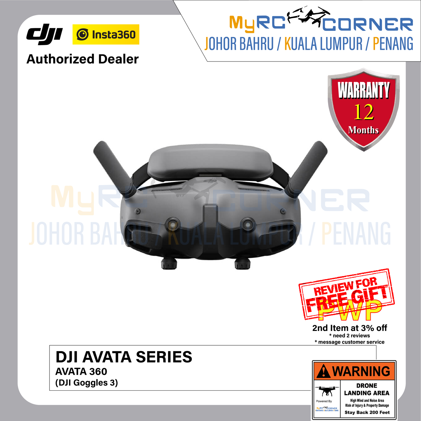 DJI AVATA 360 - 8K Flagship 360° Drone