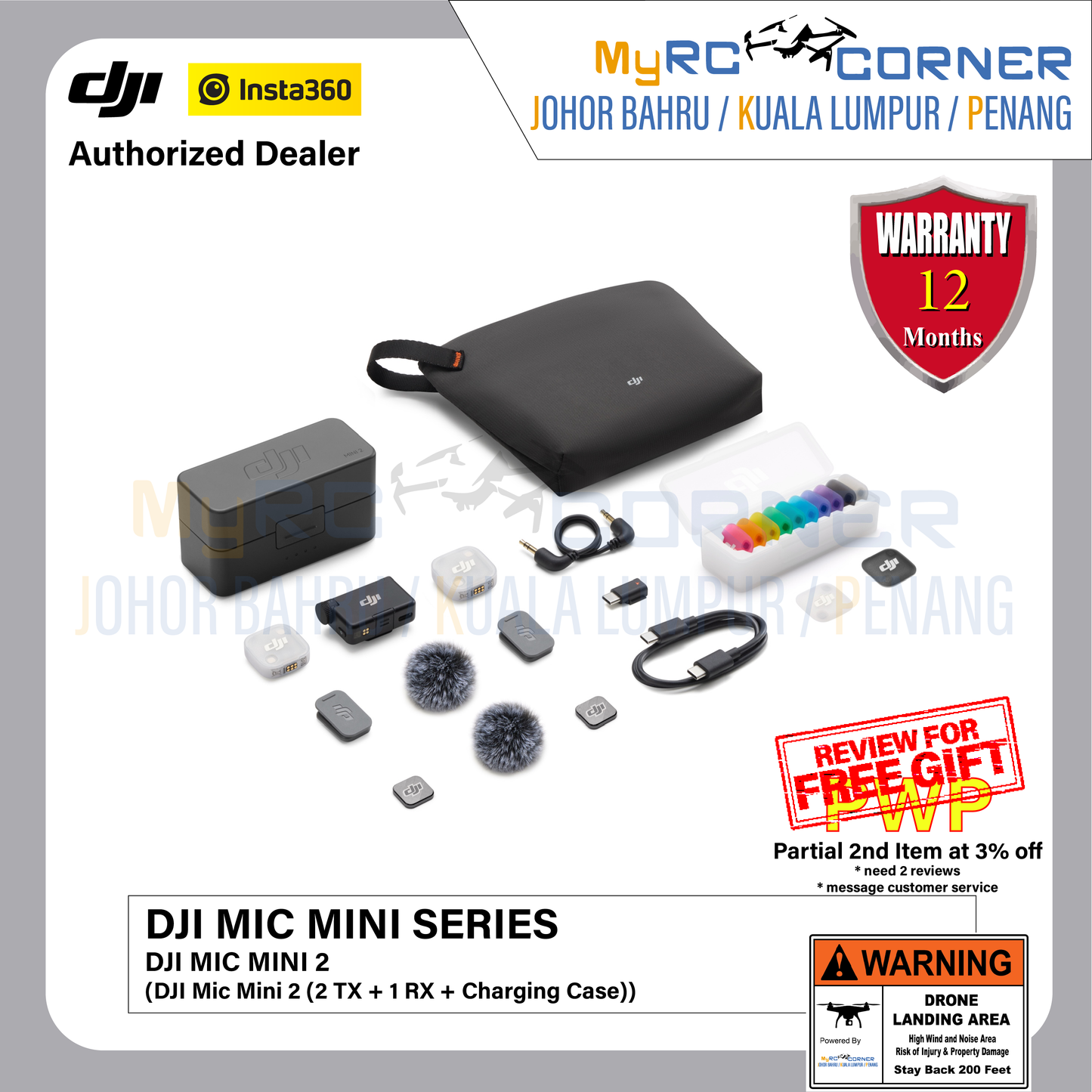 DJI Mic Mini 2 – Mini Wireless Microphone