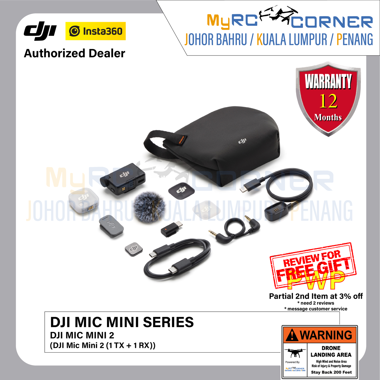 DJI Mic Mini 2 – Mini Wireless Microphone