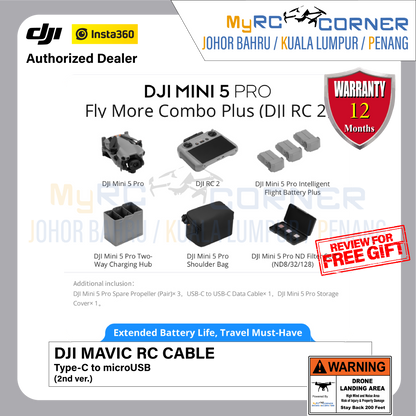 DJI MINI 5 PRO - ALL-IN-ONE 1-INCH LARGE CMOS MINI CAMERA DRONE