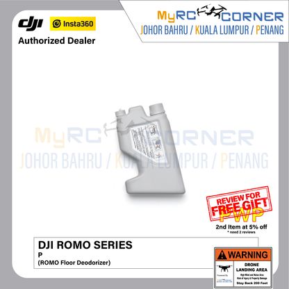 DJI ROMO P/A/S (Water Tank Version) - Flagship Robot Vacuum With Advanced Sensing