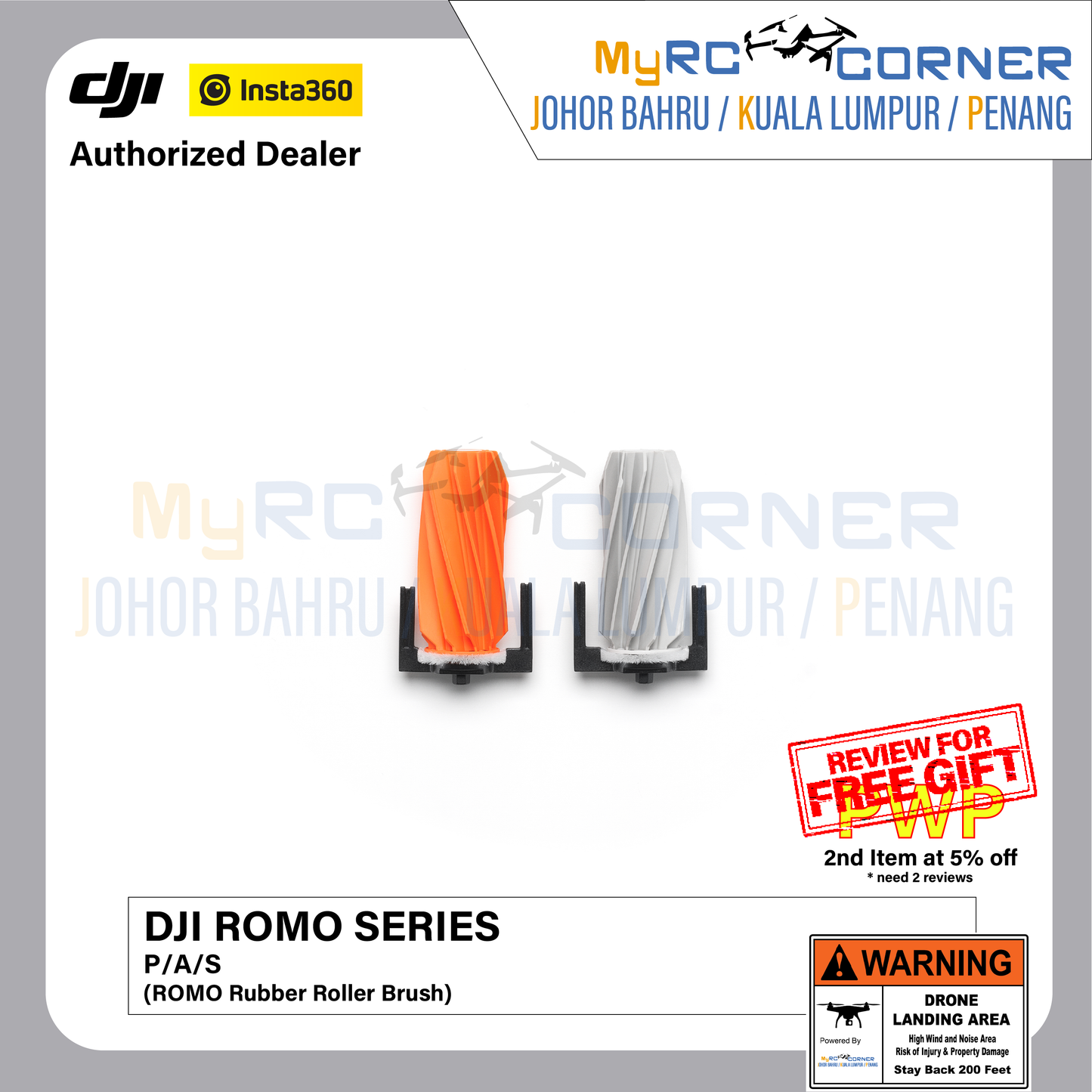 DJI ROMO P/A/S (Water Tank Version) - Flagship Robot Vacuum With Advanced Sensing