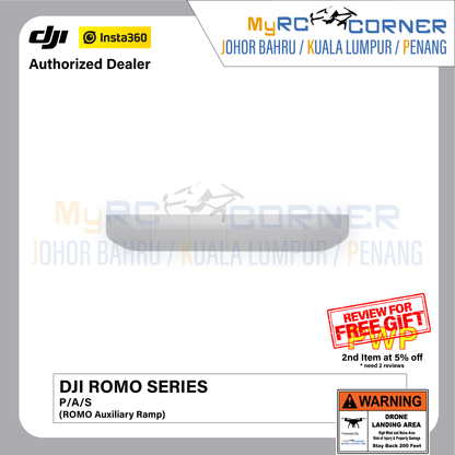 DJI ROMO P/A/S (Water Tank Version) - Flagship Robot Vacuum With Advanced Sensing