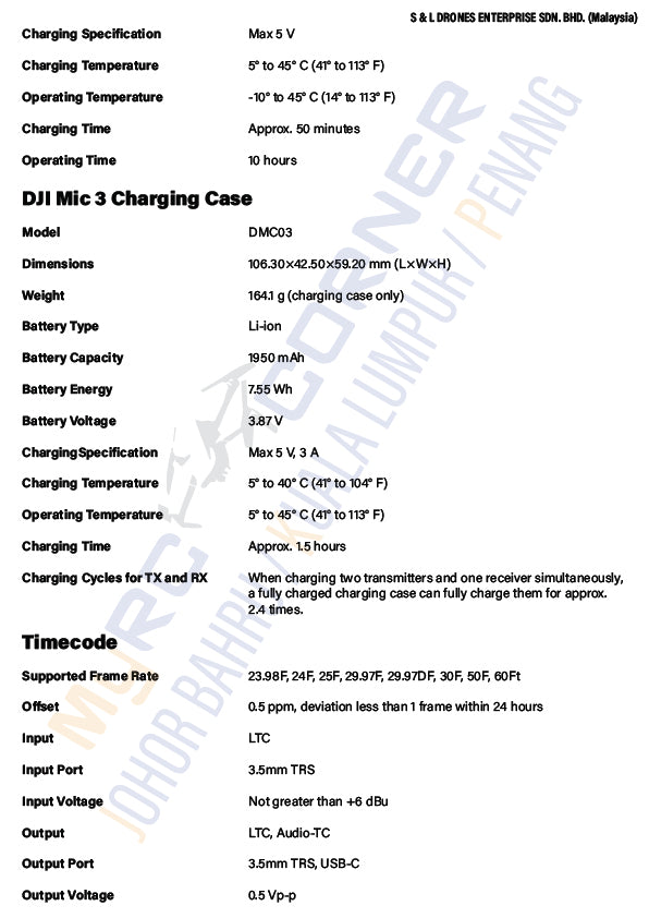 DJI MIC 3 - ADVANCED MINI WIRELESS MICROPHONE