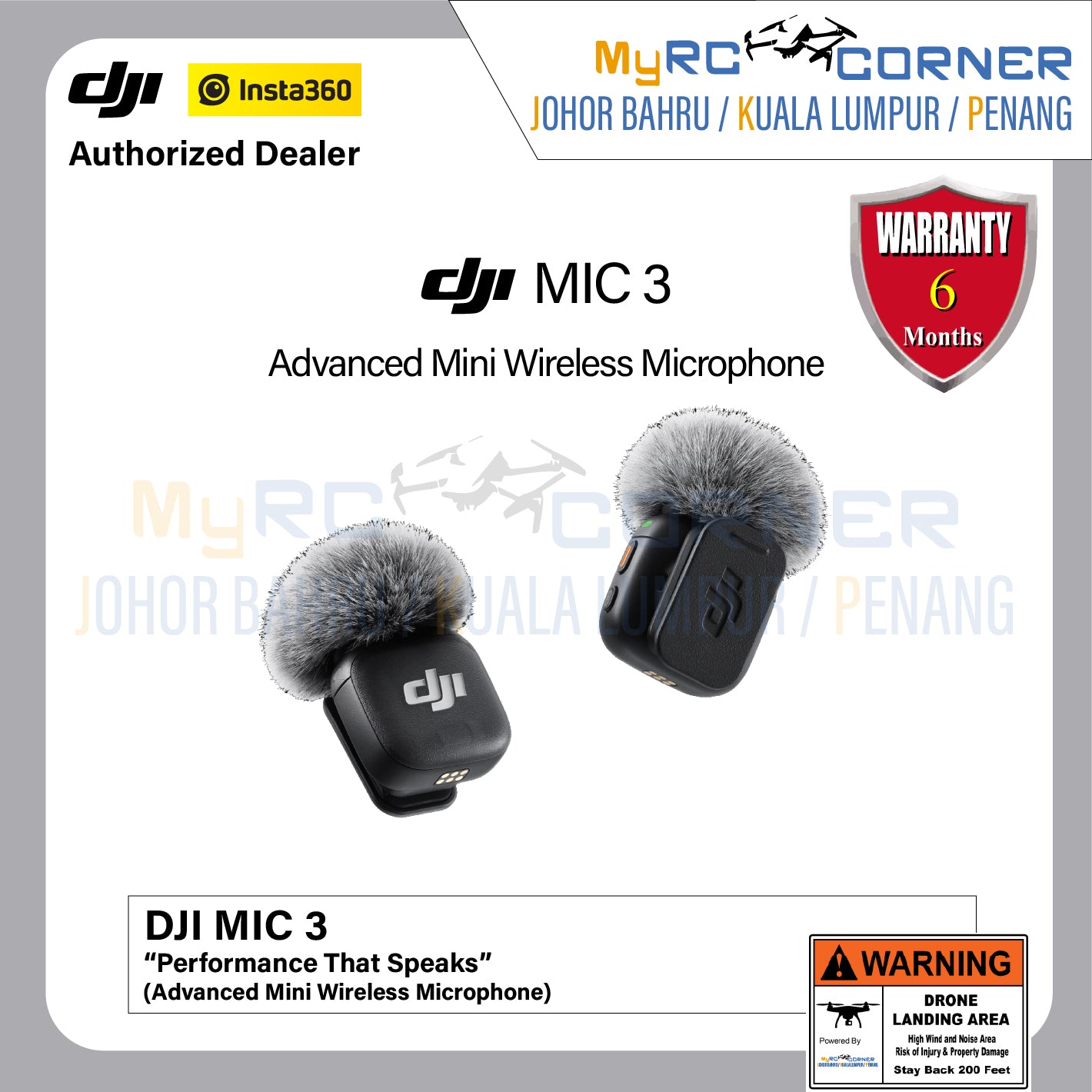 DJI MIC 3 - ADVANCED MINI WIRELESS MICROPHONE