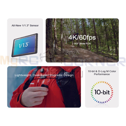 DJI OSMO NANO - Hand Free 4K Action Camera