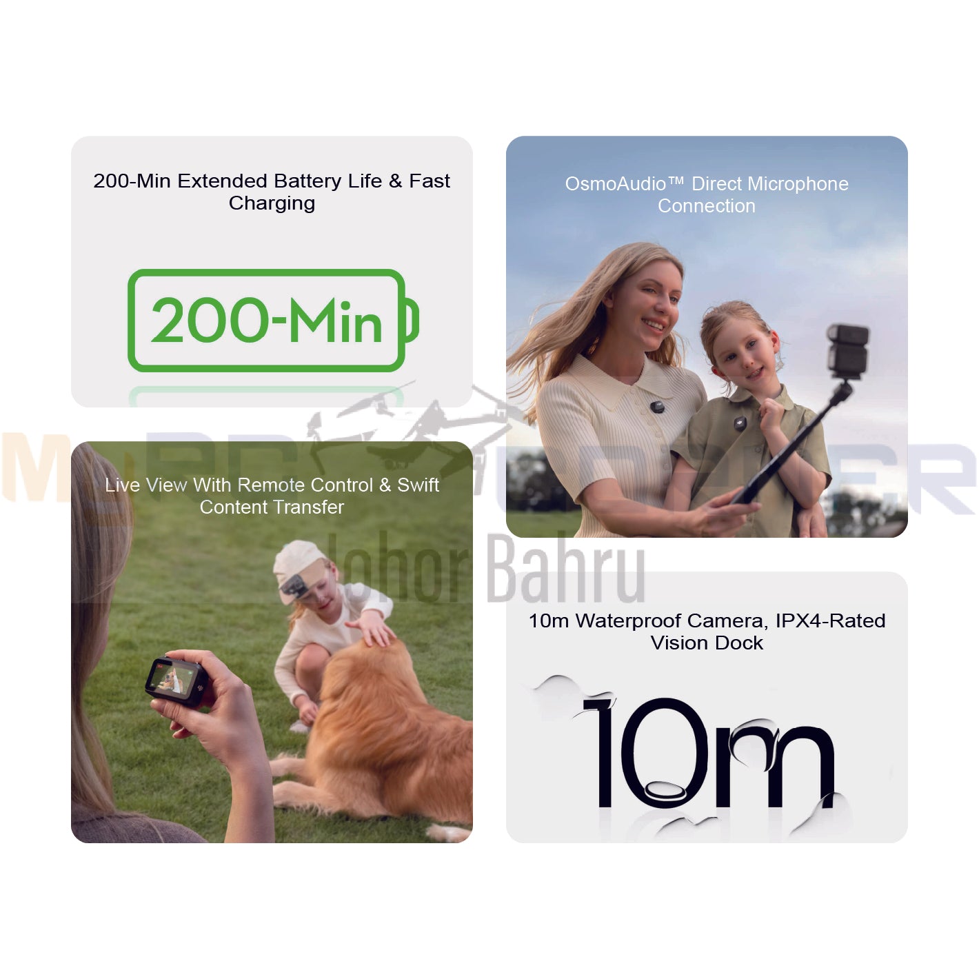 DJI OSMO NANO - Hand Free 4K Action Camera