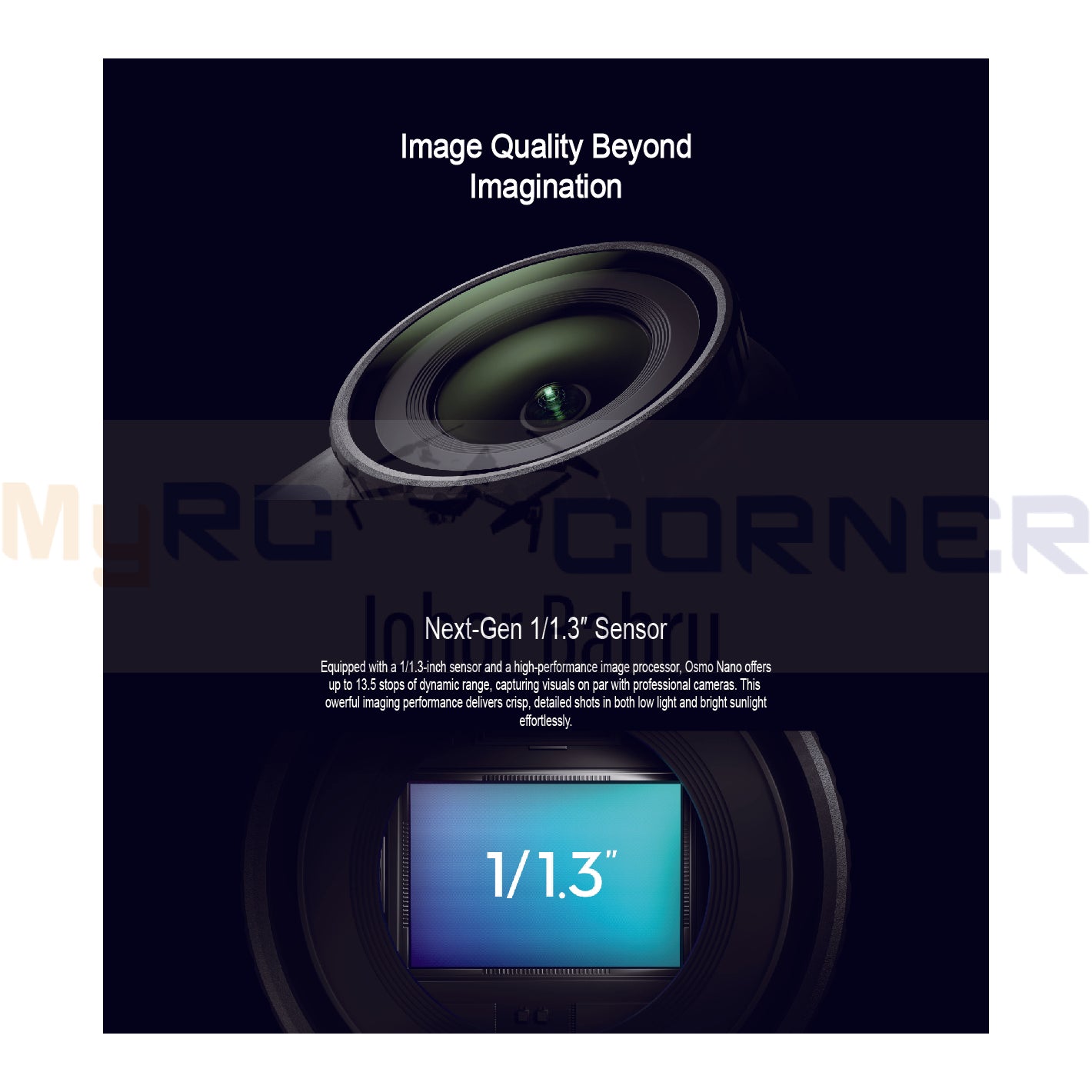 DJI OSMO NANO - Hand Free 4K Action Camera