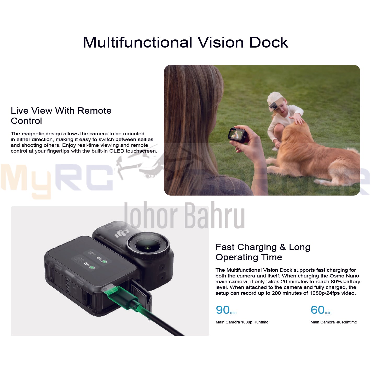 DJI OSMO NANO - Hand Free 4K Action Camera