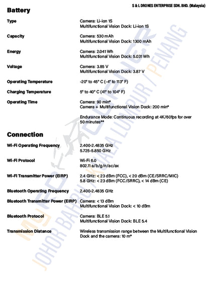 DJI OSMO NANO - Hand Free 4K Action Camera