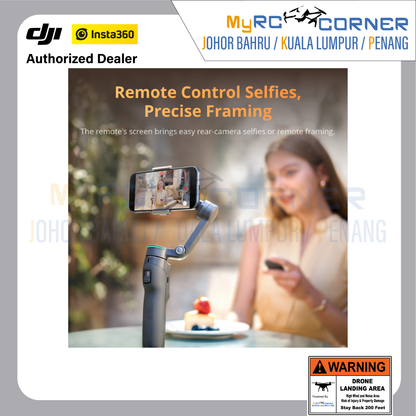 DJI Osmo Mobile 8P – Pro Framing and Tracking Phone Gimbal