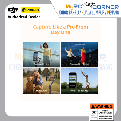 DJI Osmo Mobile 8P – Pro Framing and Tracking Phone Gimbal