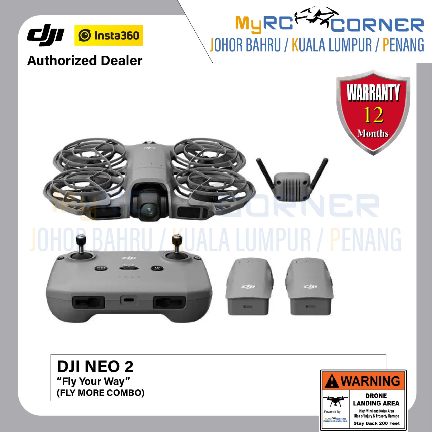 DJI Neo 2 - Mini Drone with 4K UHD Camera（Official Product & Warranty）
